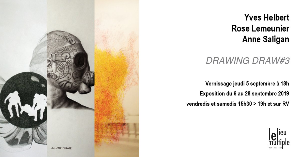 3ème édition de l'exposition Drawing draw