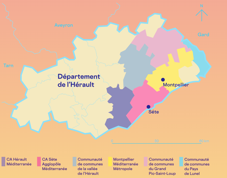 Les communautés de communes partenaires 