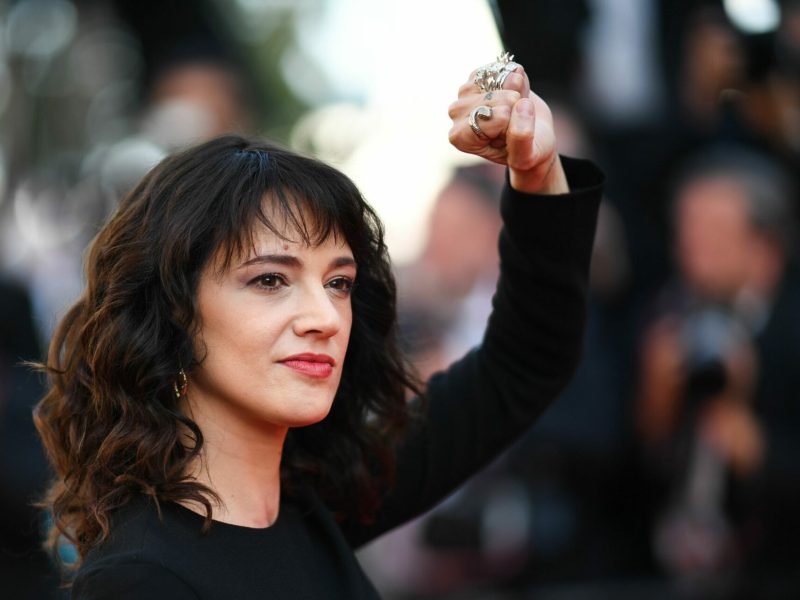 Actress Asia Argento, who has accused Harvey Weinstein of rape, denies that she sexually assaulted a teenage actor at a Marina del Rey hotel in 2013. (Photo by Loic Venance/AFP/Getty Images)