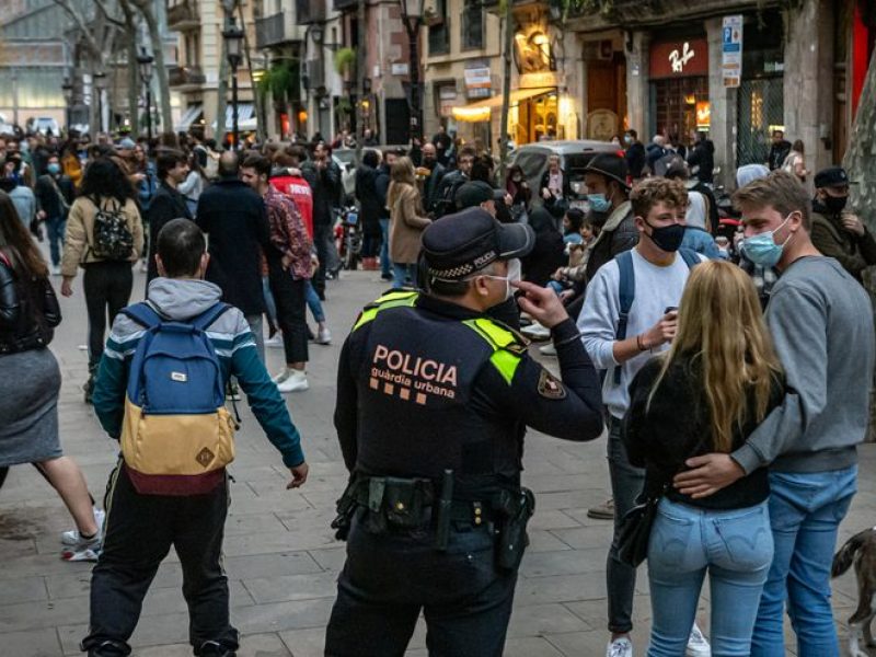 Botellon à Barcelone