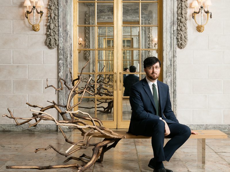 Gaëtan Bruel, Director of Villa Albertine & Cultural Counselor of the French Embassy in the U.S., New York, New York, July 14, 2022. Photograph © Beowulf Sheehan