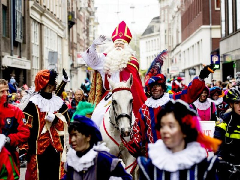 Sinterklaas à Amsterdam le 18 novembre 2018. Photo © ANP KOEN VAN WEEL